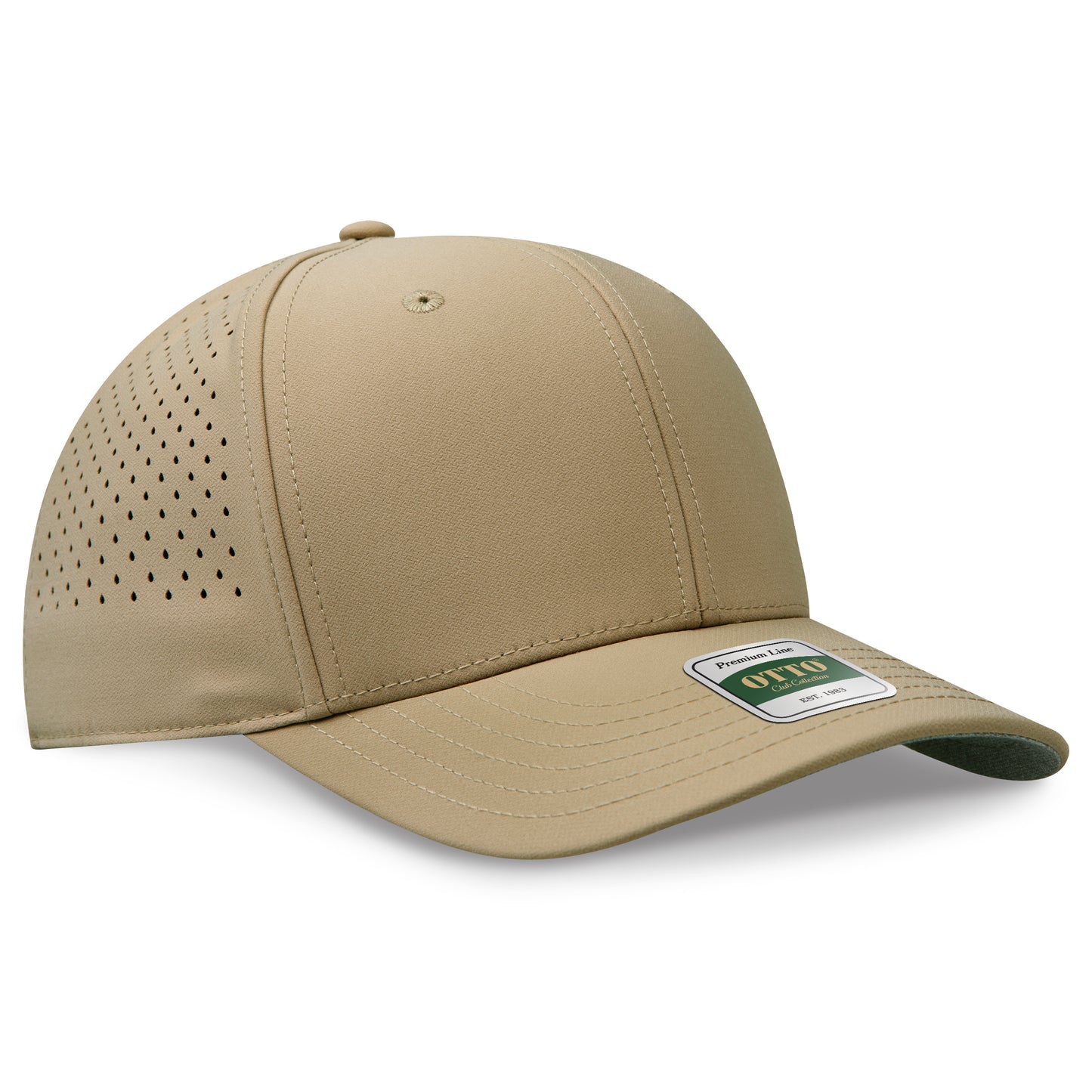 OTTO CAP® COMFY FIT® Club Collection 6 Panel Pro Style Perforated Cap