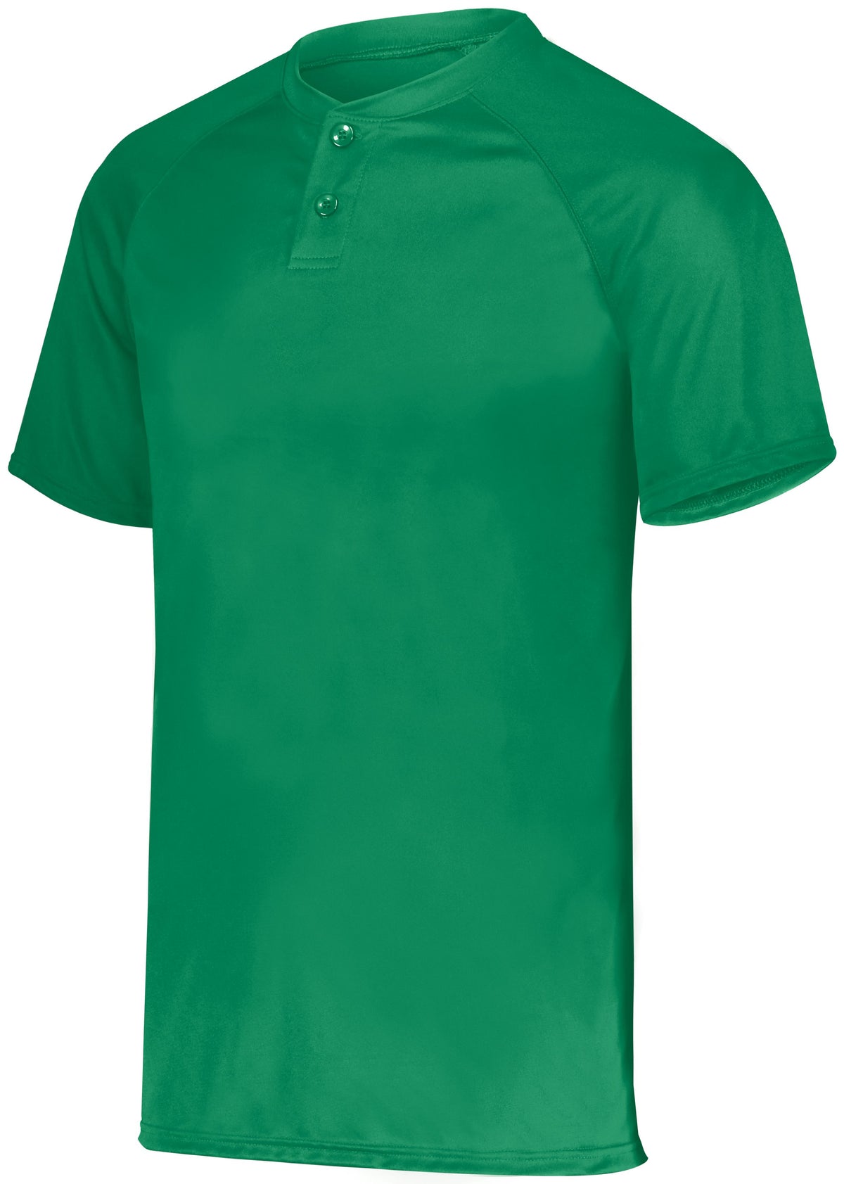 Youth Attain Wicking Two-Button Baseball Jersey