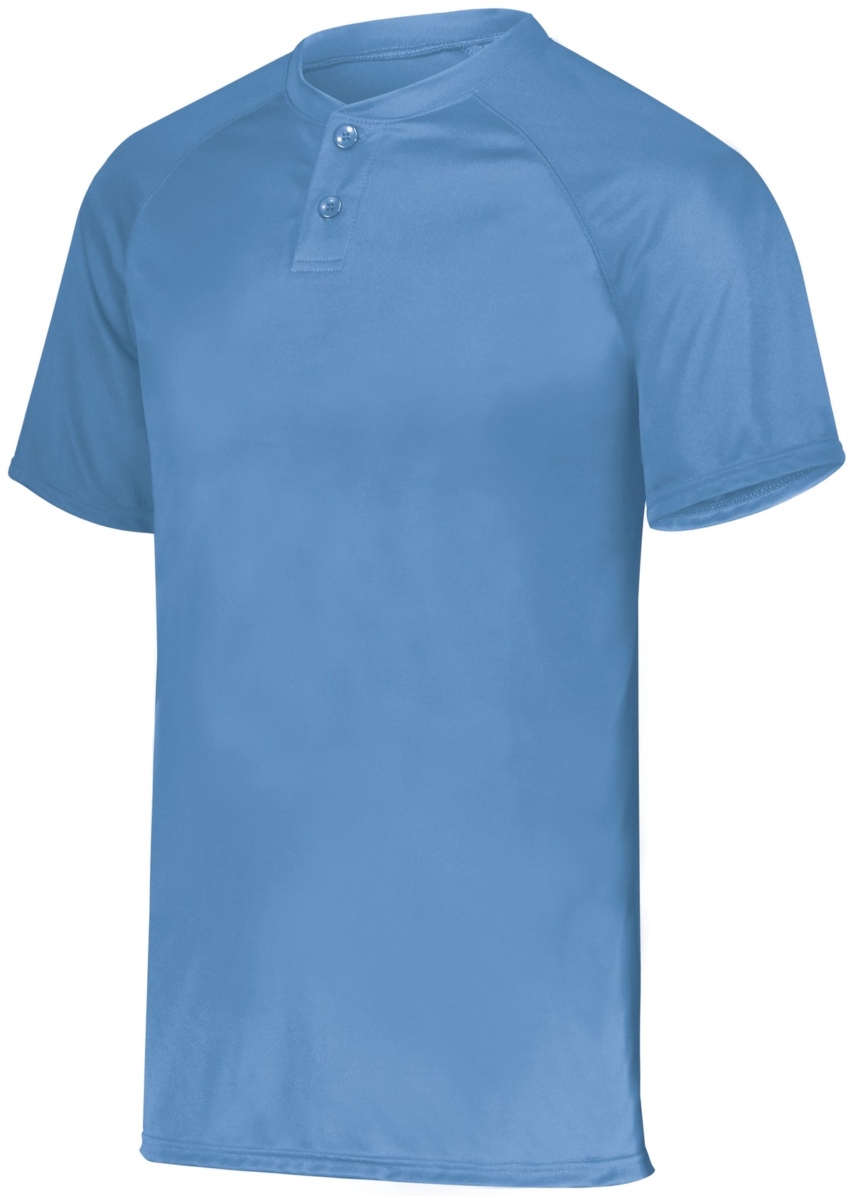 Youth Attain Wicking Two-Button Baseball Jersey
