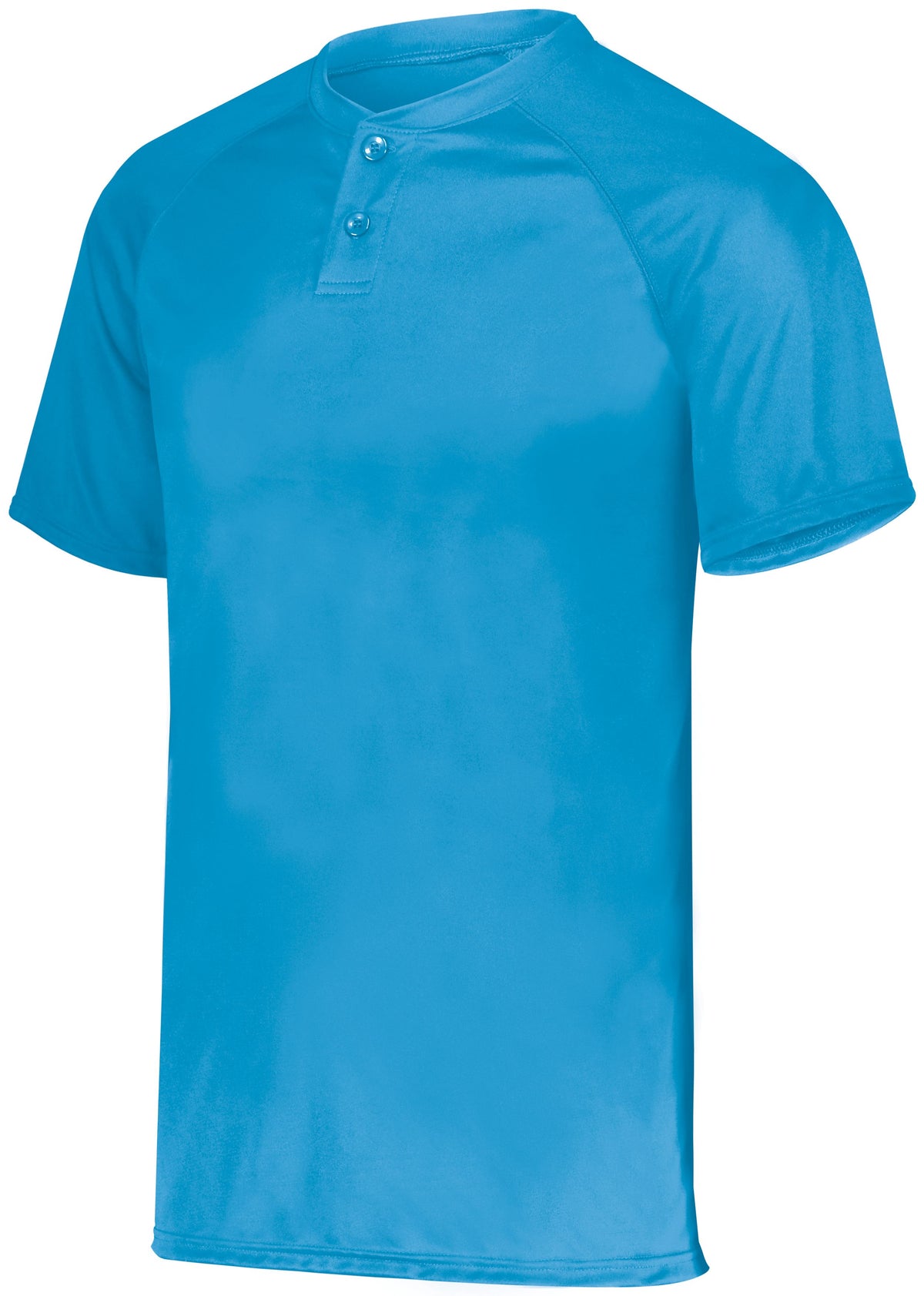 Youth Attain Wicking Two-Button Baseball Jersey