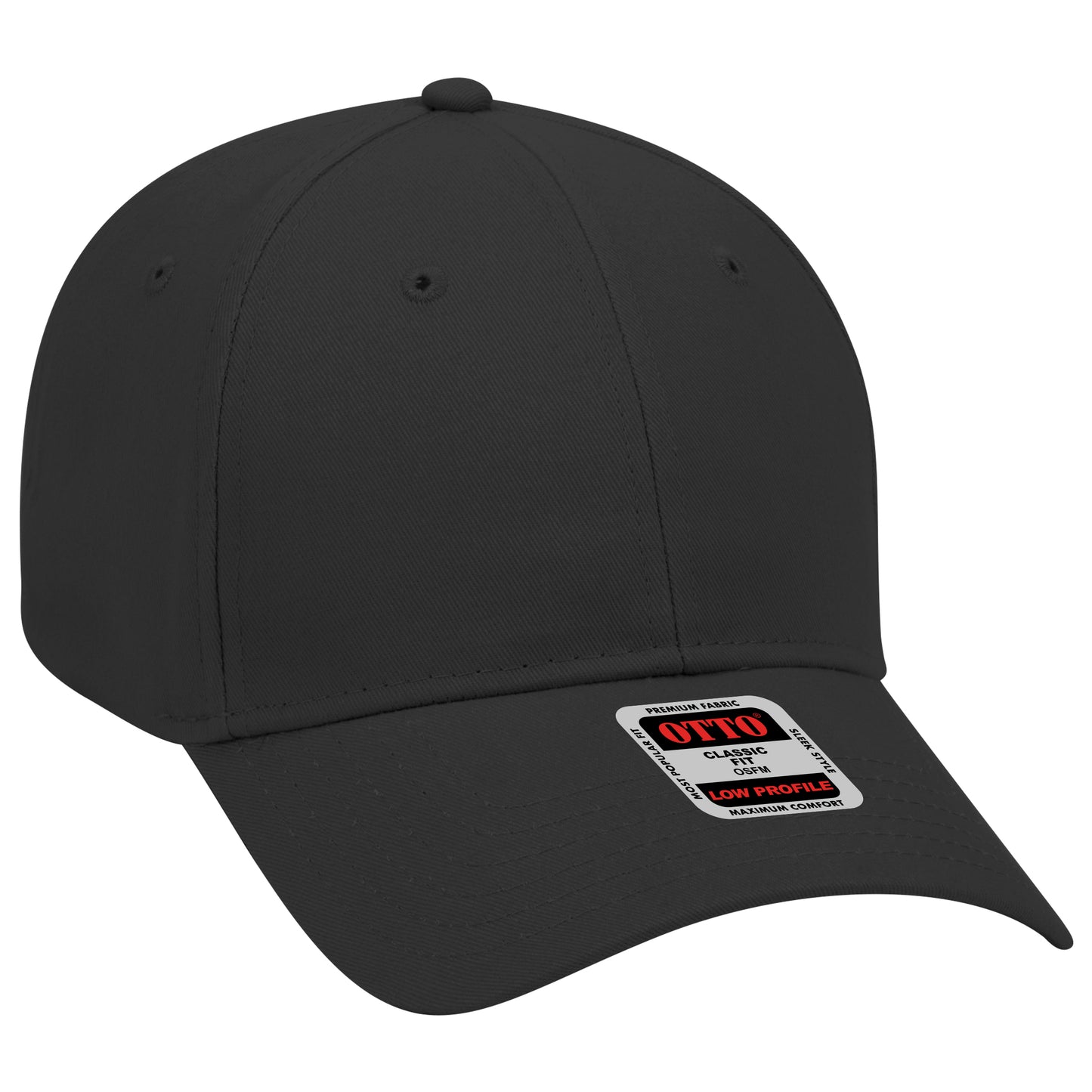 OTTO CAP® 6 Panel Low Profile Baseball Cap