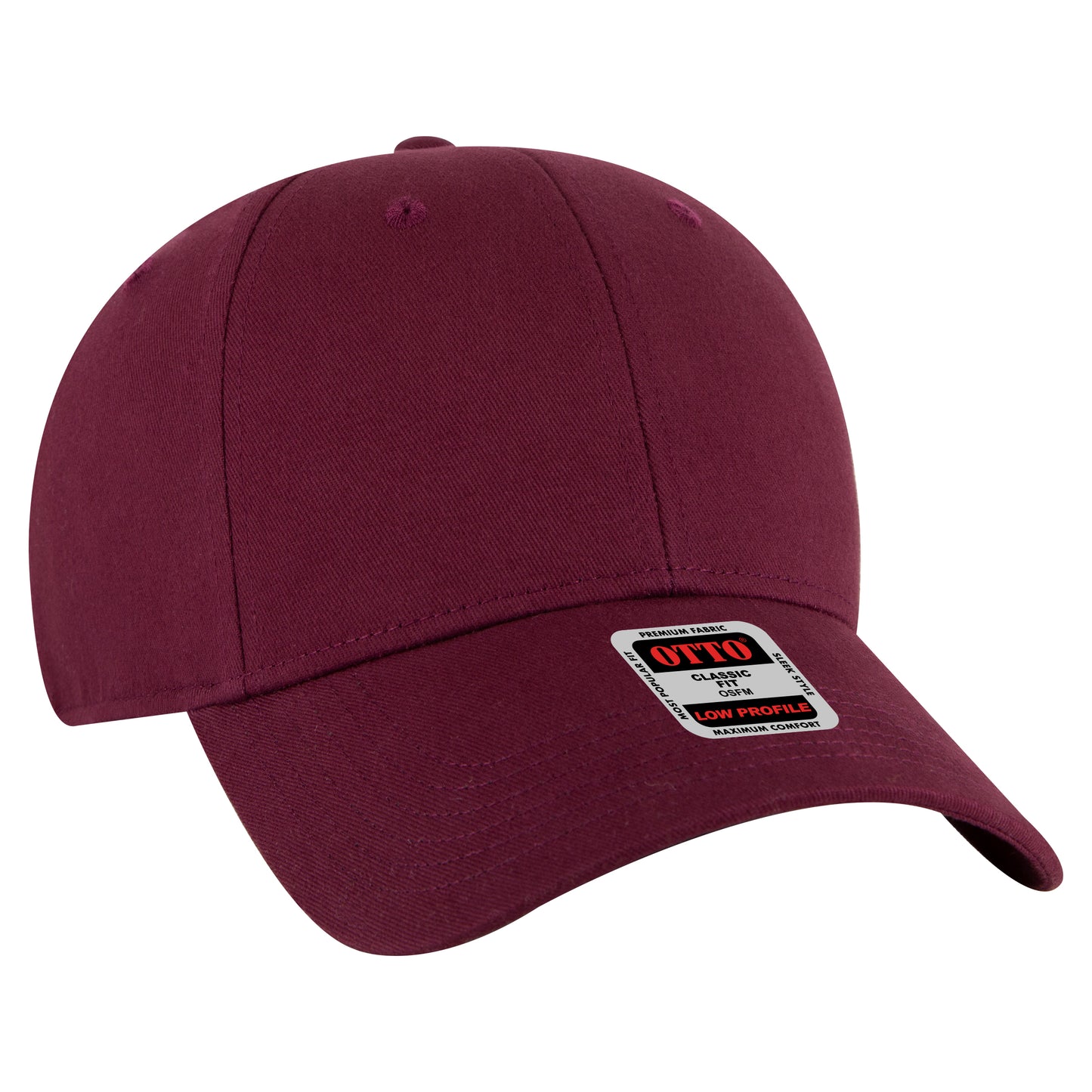 OTTO CAP® 6 Panel Low Profile Baseball Cap