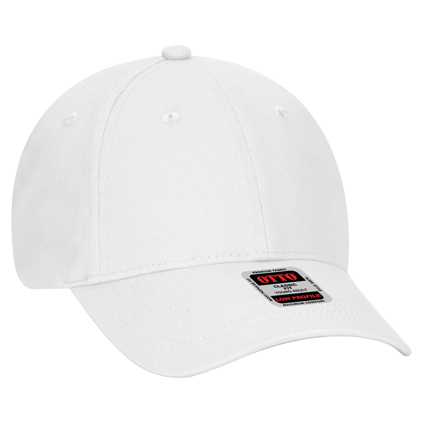 OTTO CAP® 6 Panel Low Profile Baseball Cap