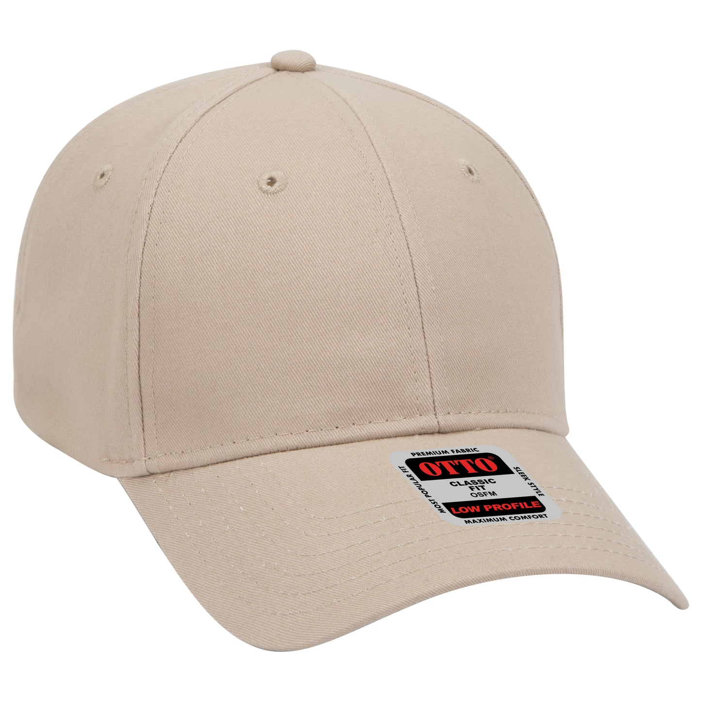 OTTO CAP® 6 Panel Low Profile Baseball Cap