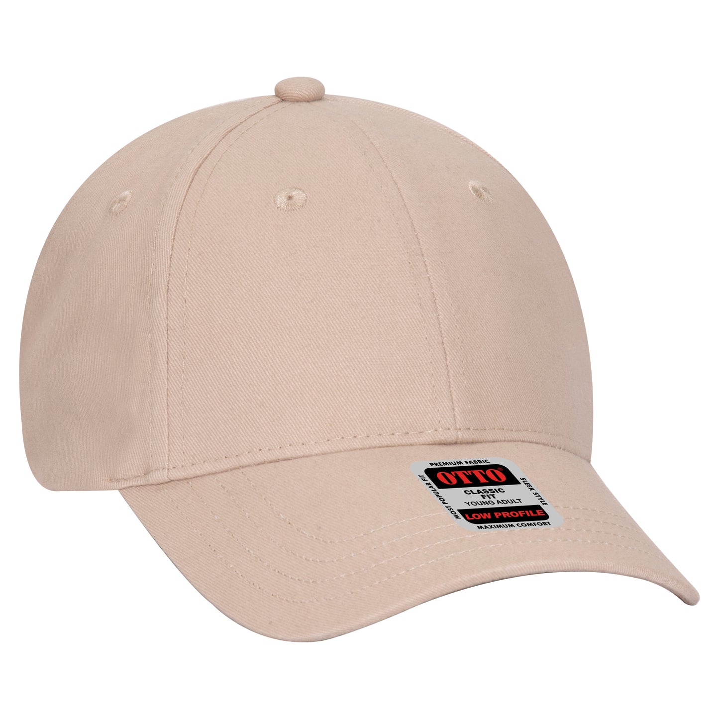 OTTO CAP® 6 Panel Low Profile Baseball Cap