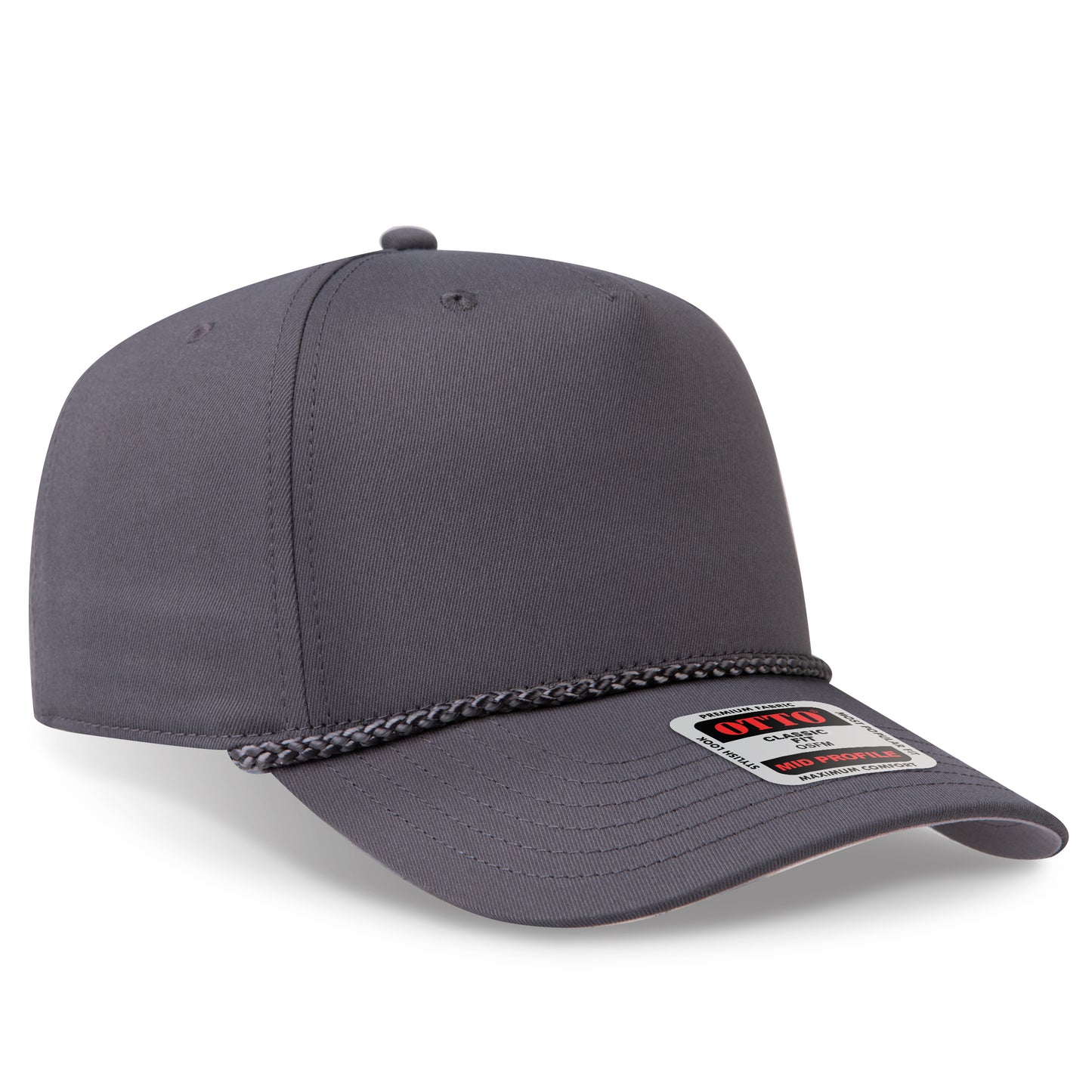 OTTO CAP® 5 Panel Mid Profile Baseball Cap