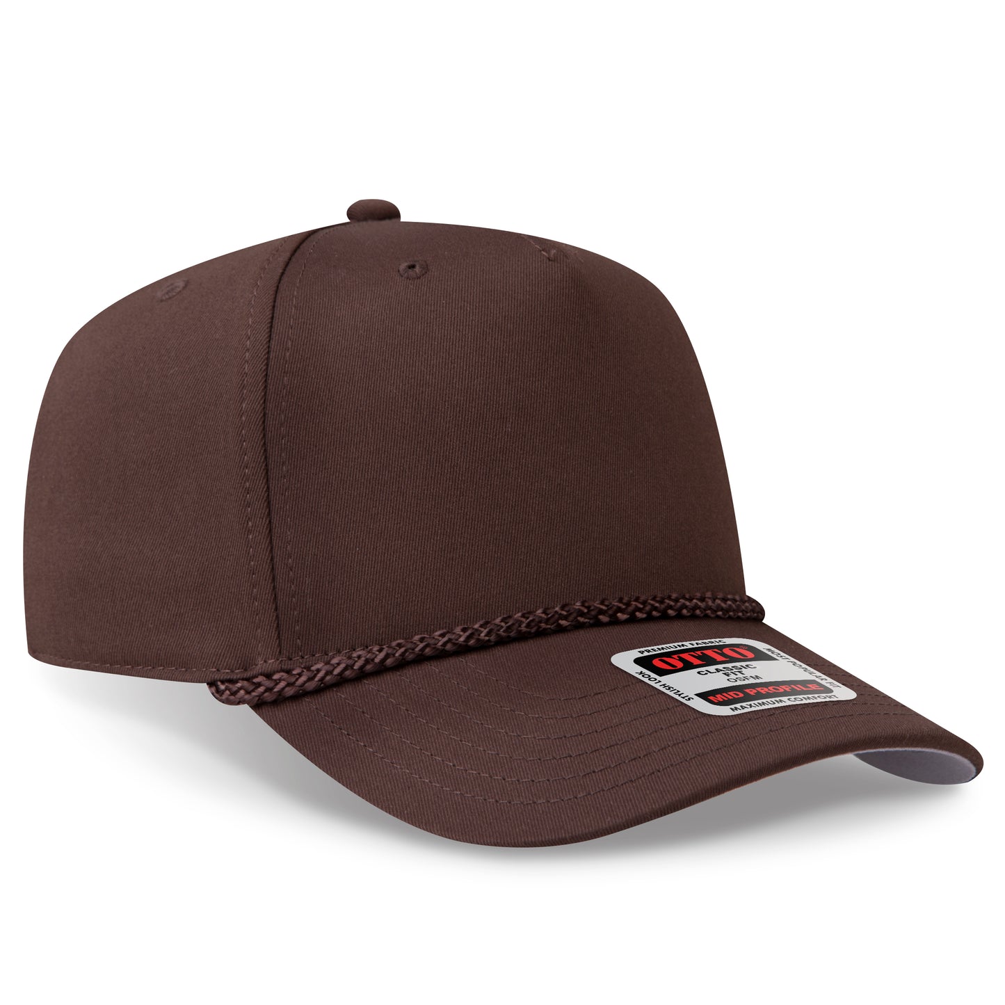 OTTO CAP® 5 Panel Mid Profile Baseball Cap