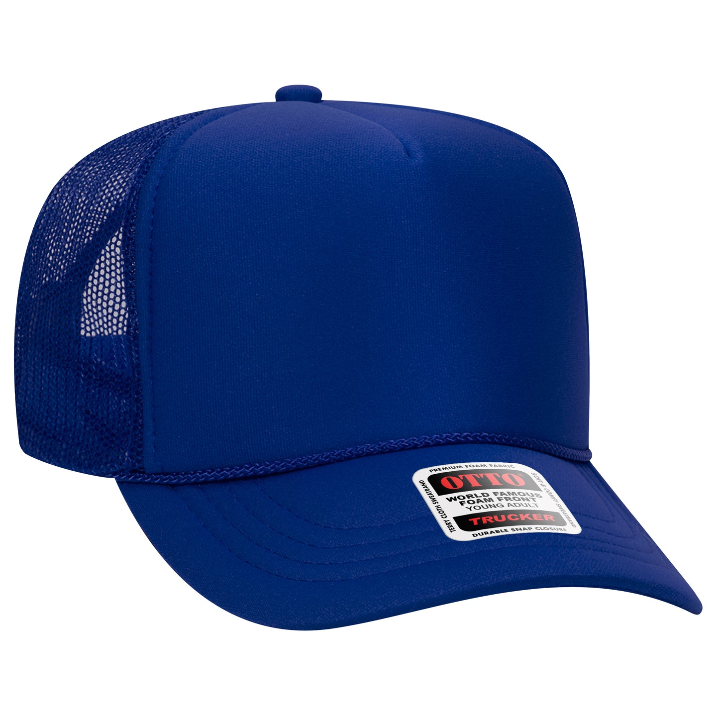 OTTO CAP® 5 Panel High Crown Mesh Back Trucker Hat