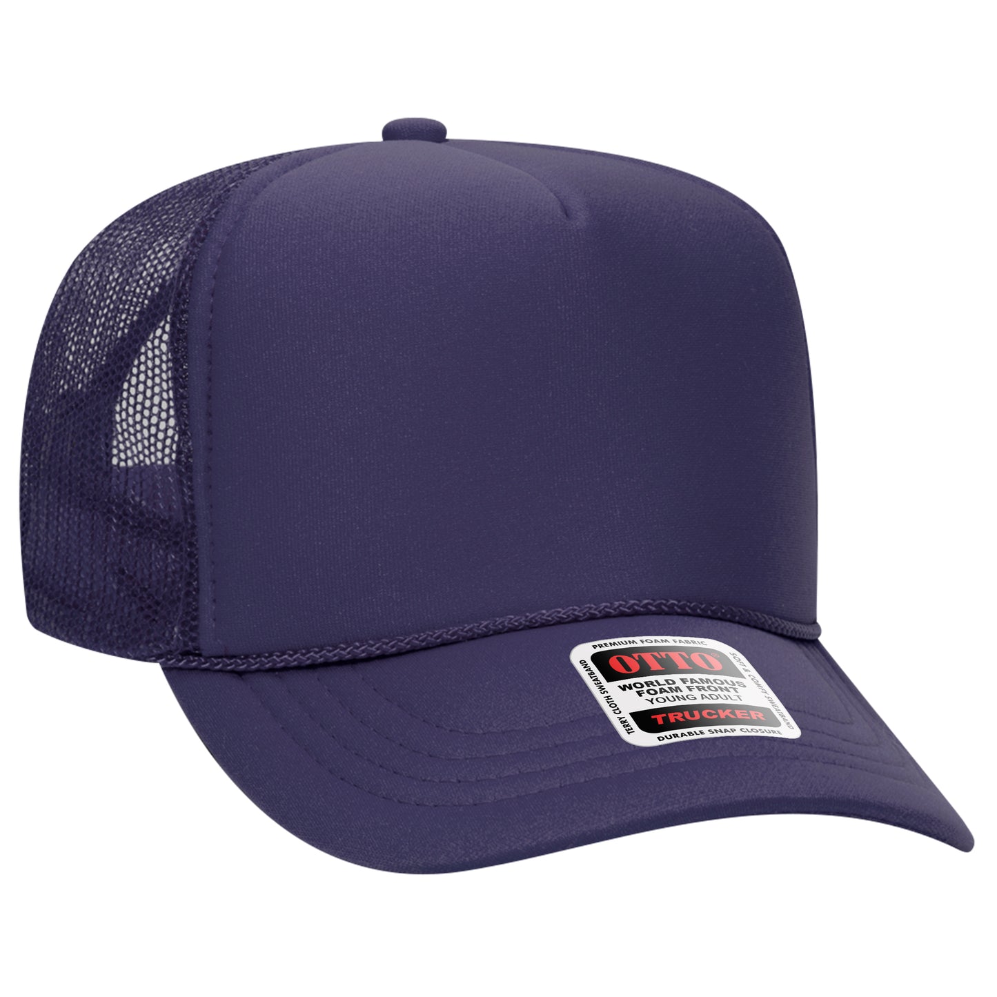 OTTO CAP® 5 Panel High Crown Mesh Back Trucker Hat