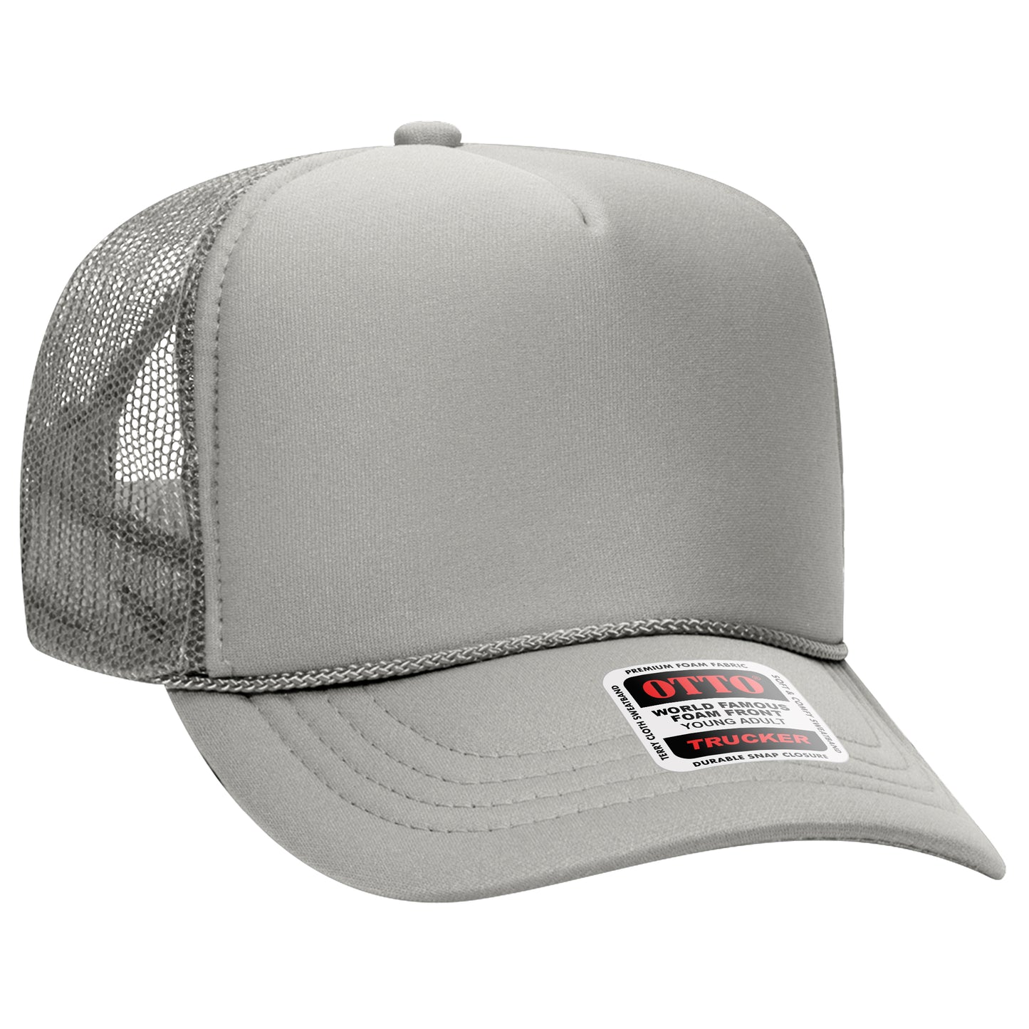 OTTO CAP® 5 Panel High Crown Mesh Back Trucker Hat