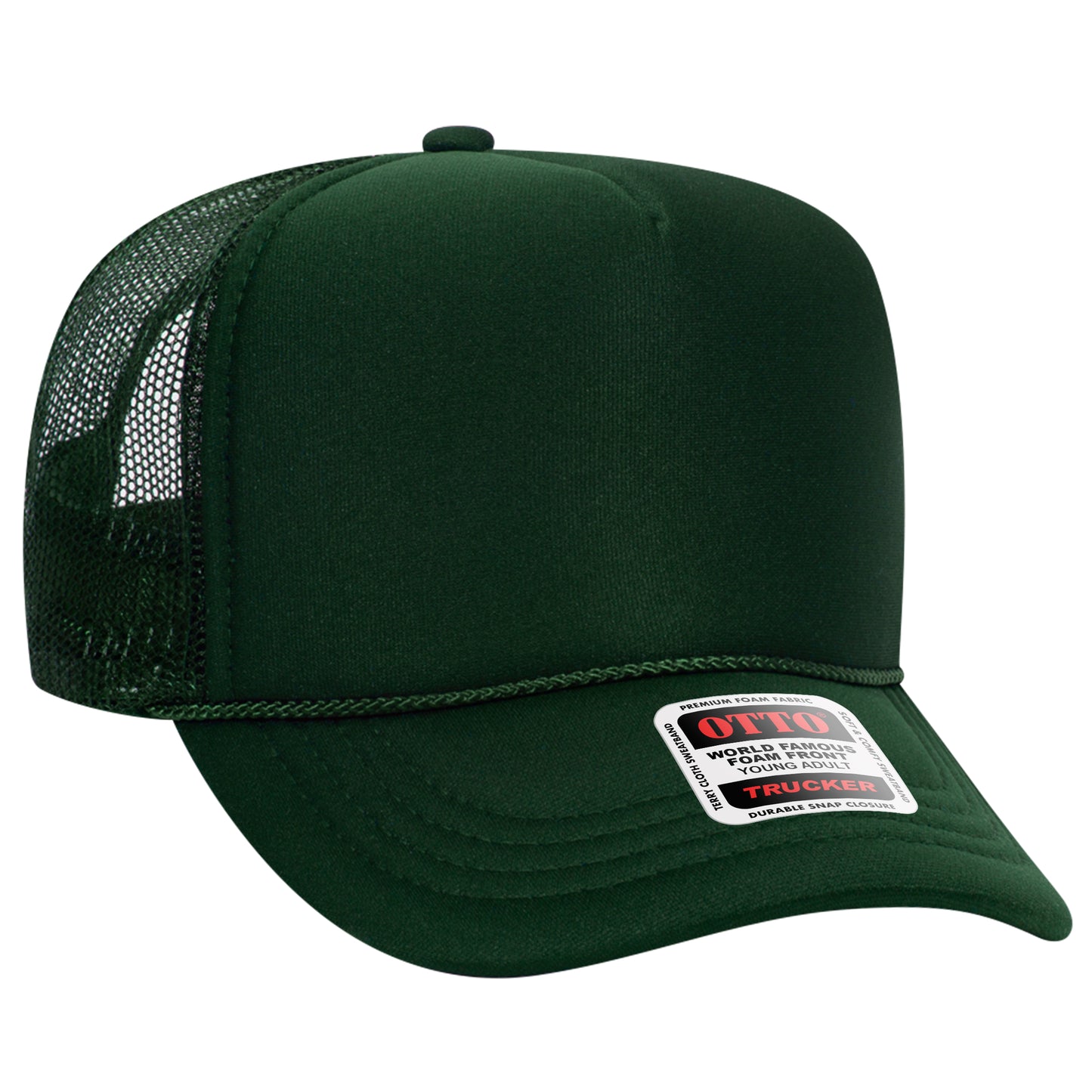 OTTO CAP® 5 Panel High Crown Mesh Back Trucker Hat