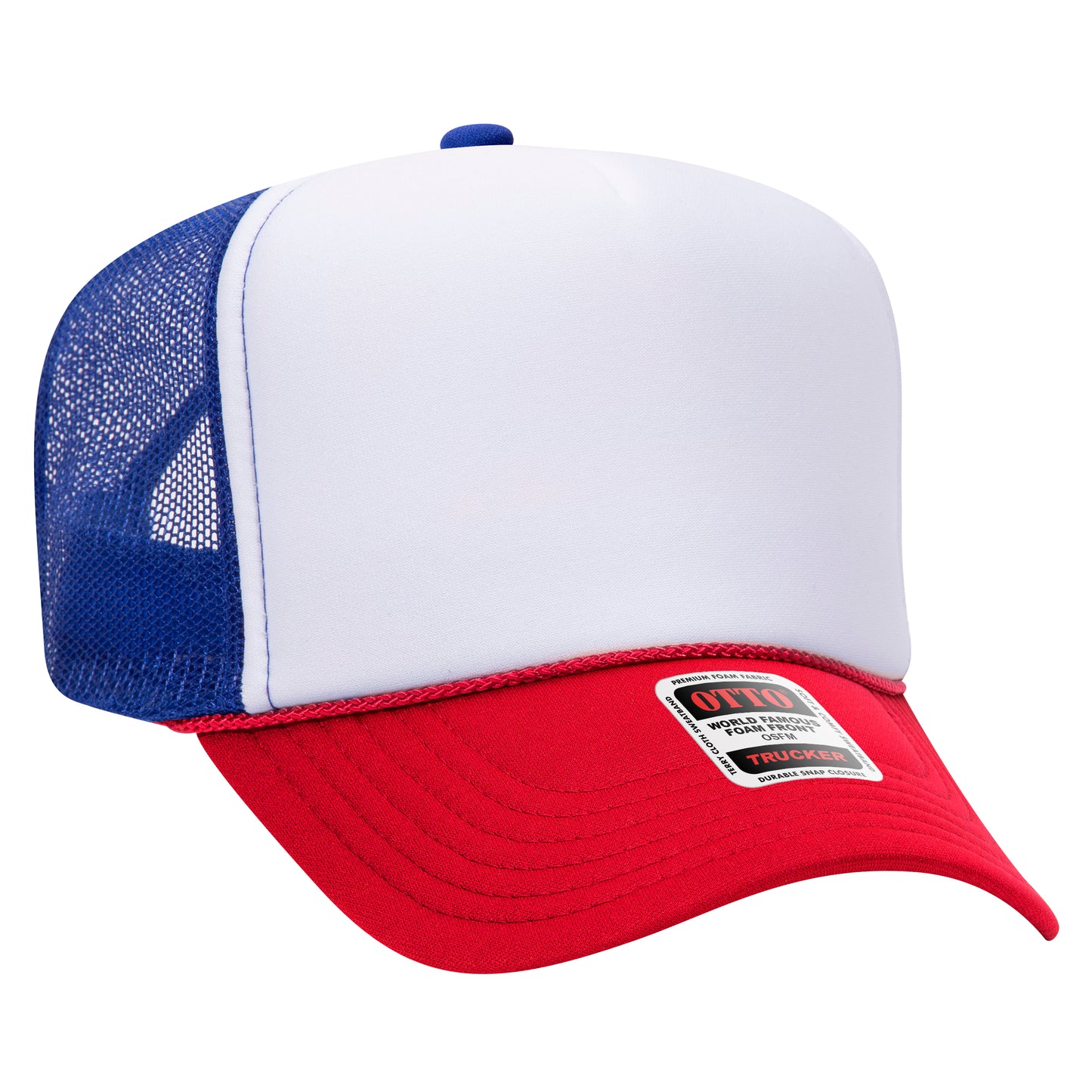 OTTO CAP® 5 Panel High Crown Mesh Back Trucker Hat