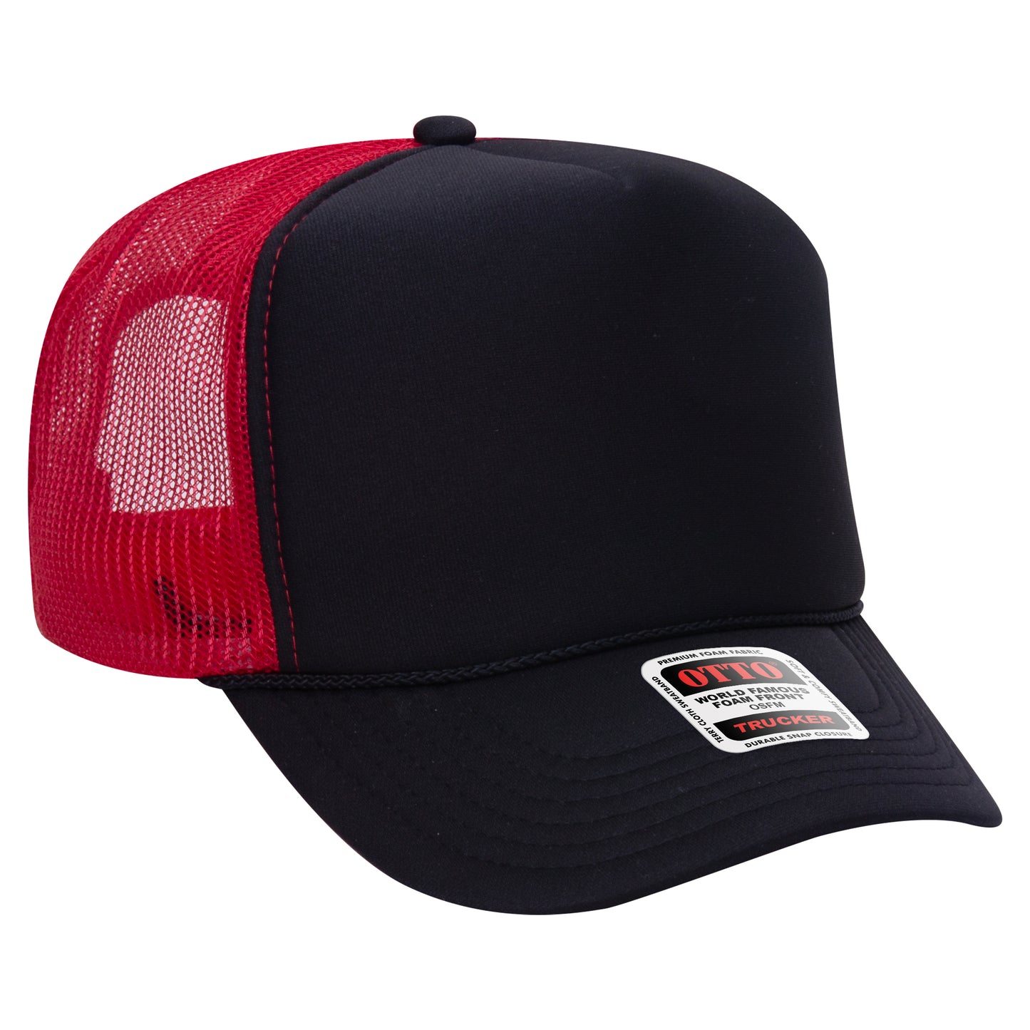 OTTO CAP® 5 Panel High Crown Mesh Back Trucker Hat
