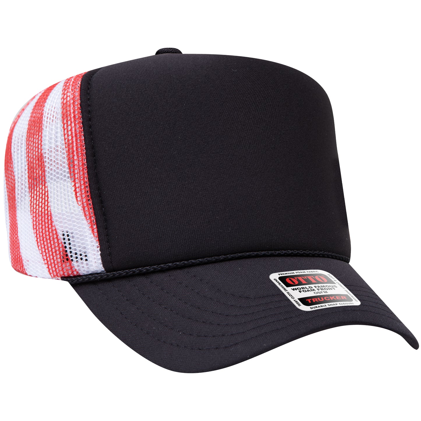 OTTO CAP® 5 Panel High Crown Mesh Back Trucker Hat