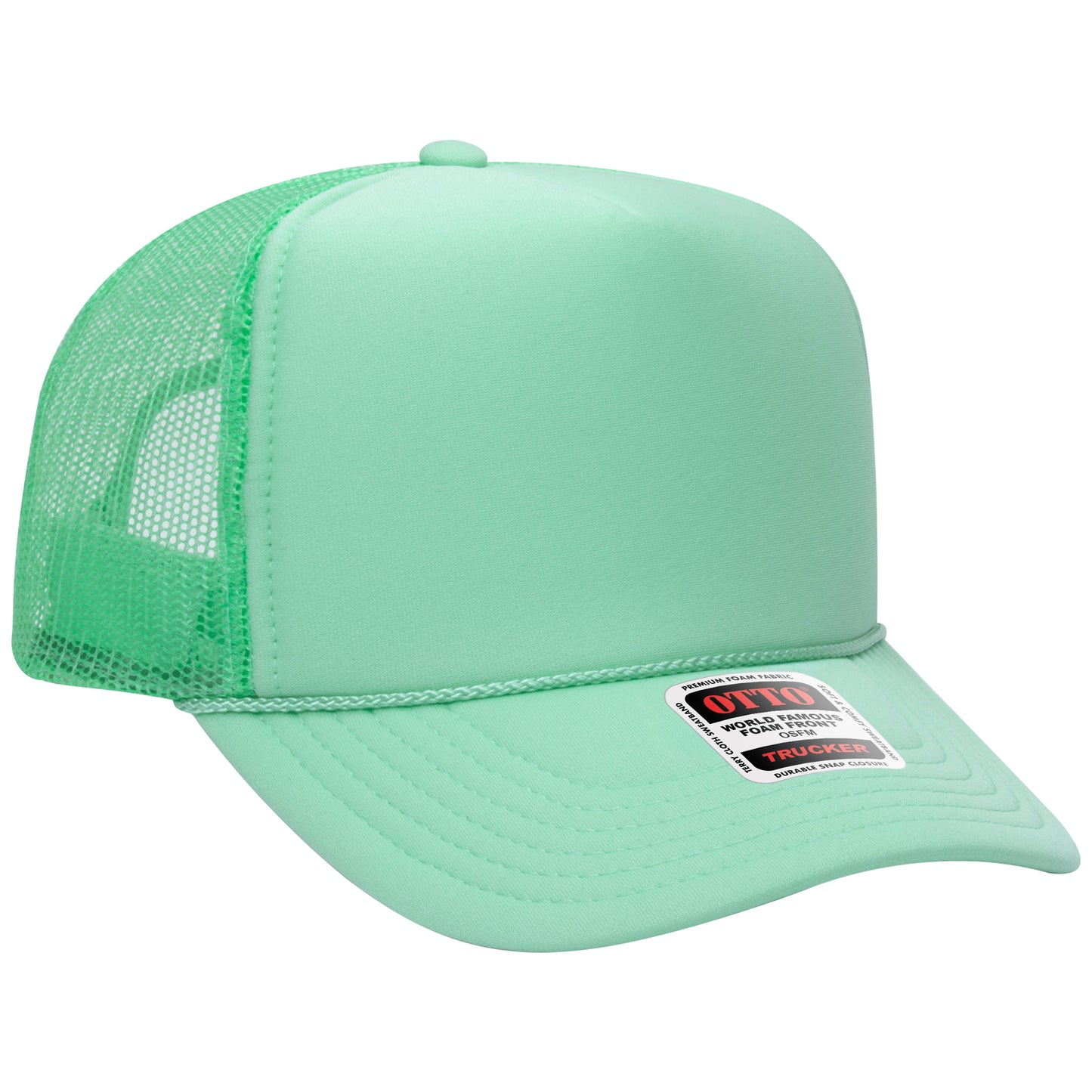 OTTO CAP® 5 Panel High Crown Mesh Back Trucker Hat