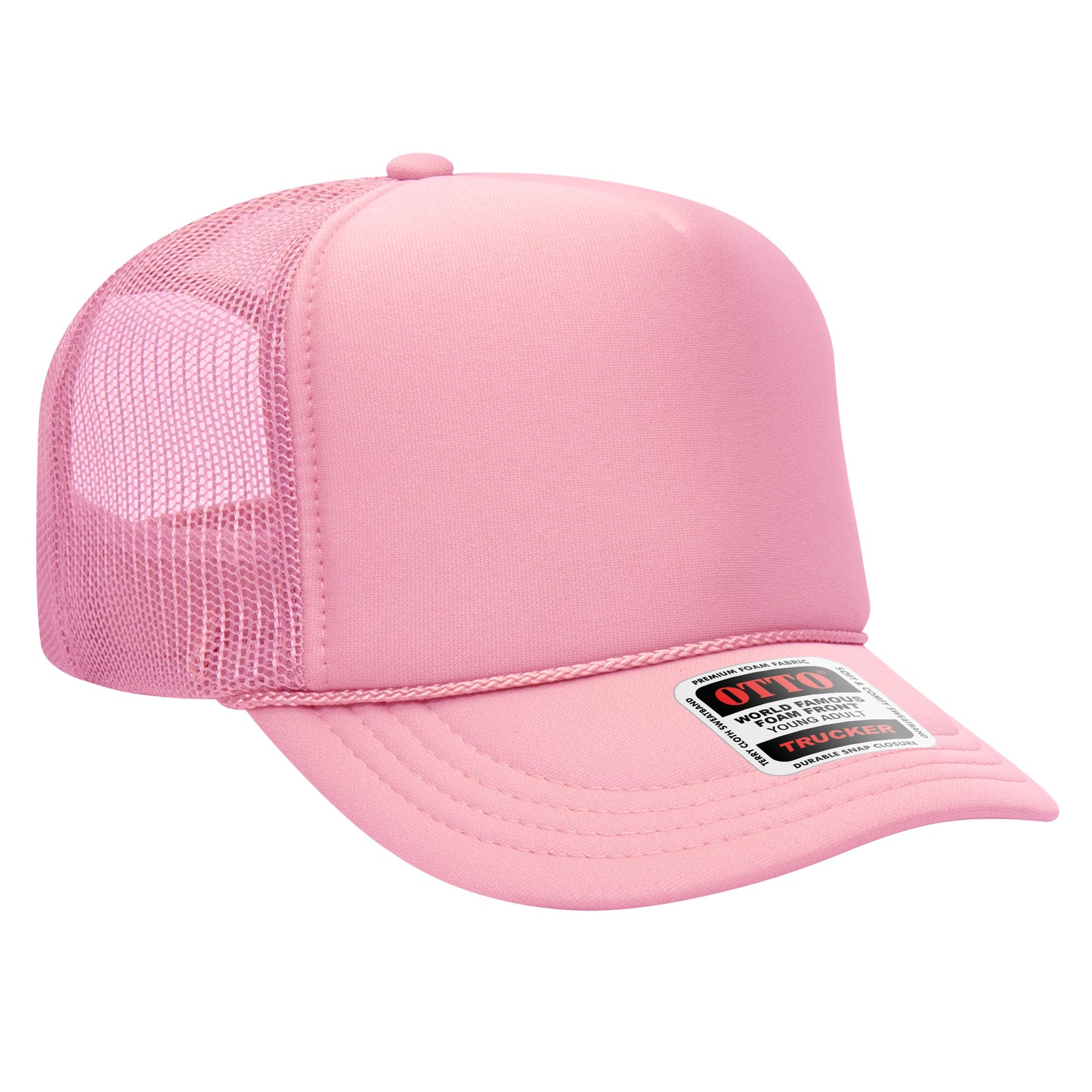 OTTO CAP® 5 Panel High Crown Mesh Back Trucker Hat