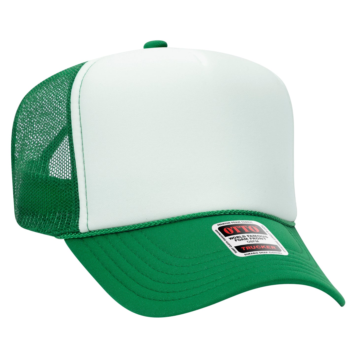 OTTO CAP® 5 Panel High Crown Mesh Back Trucker Hat