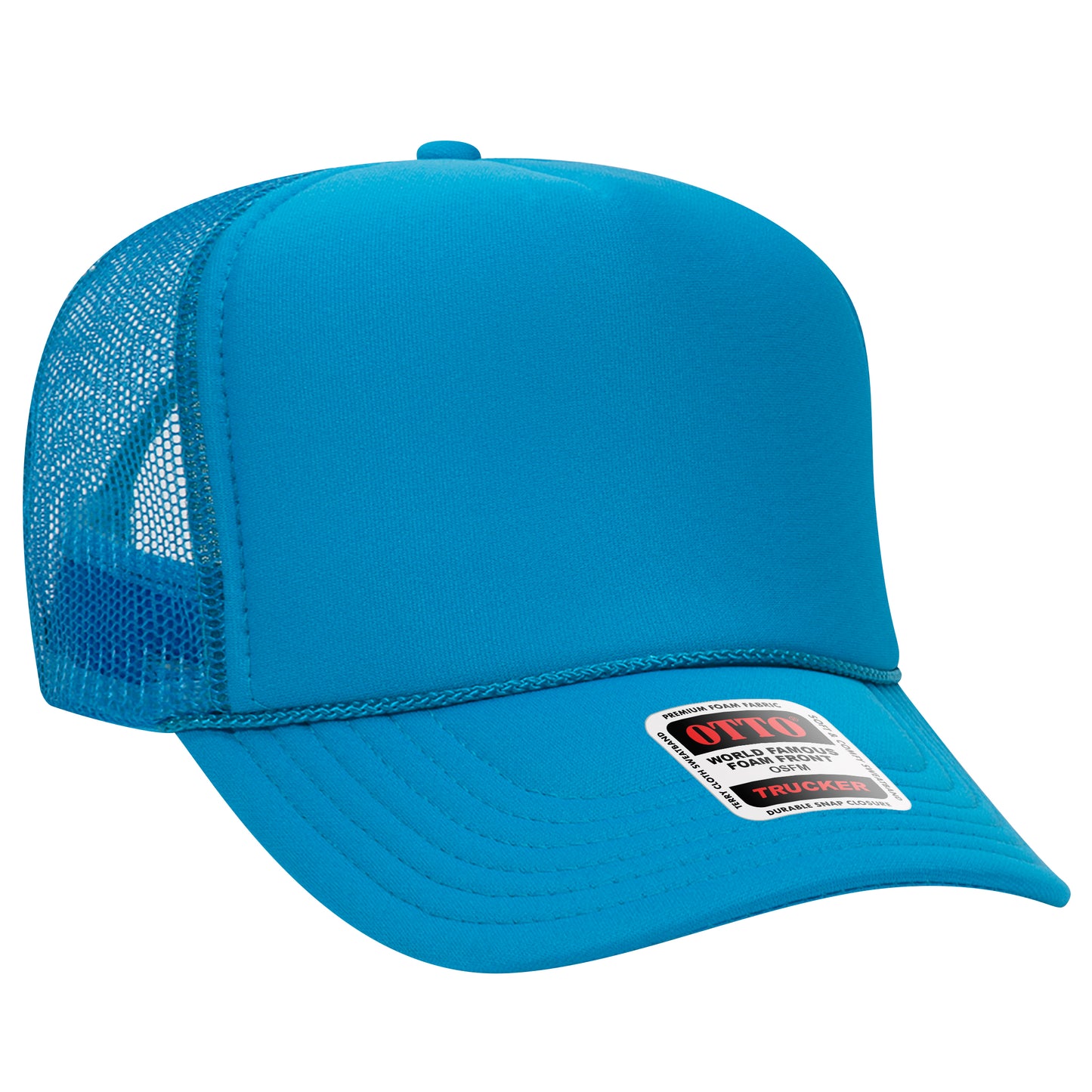 OTTO CAP® 5 Panel High Crown Mesh Back Trucker Hat