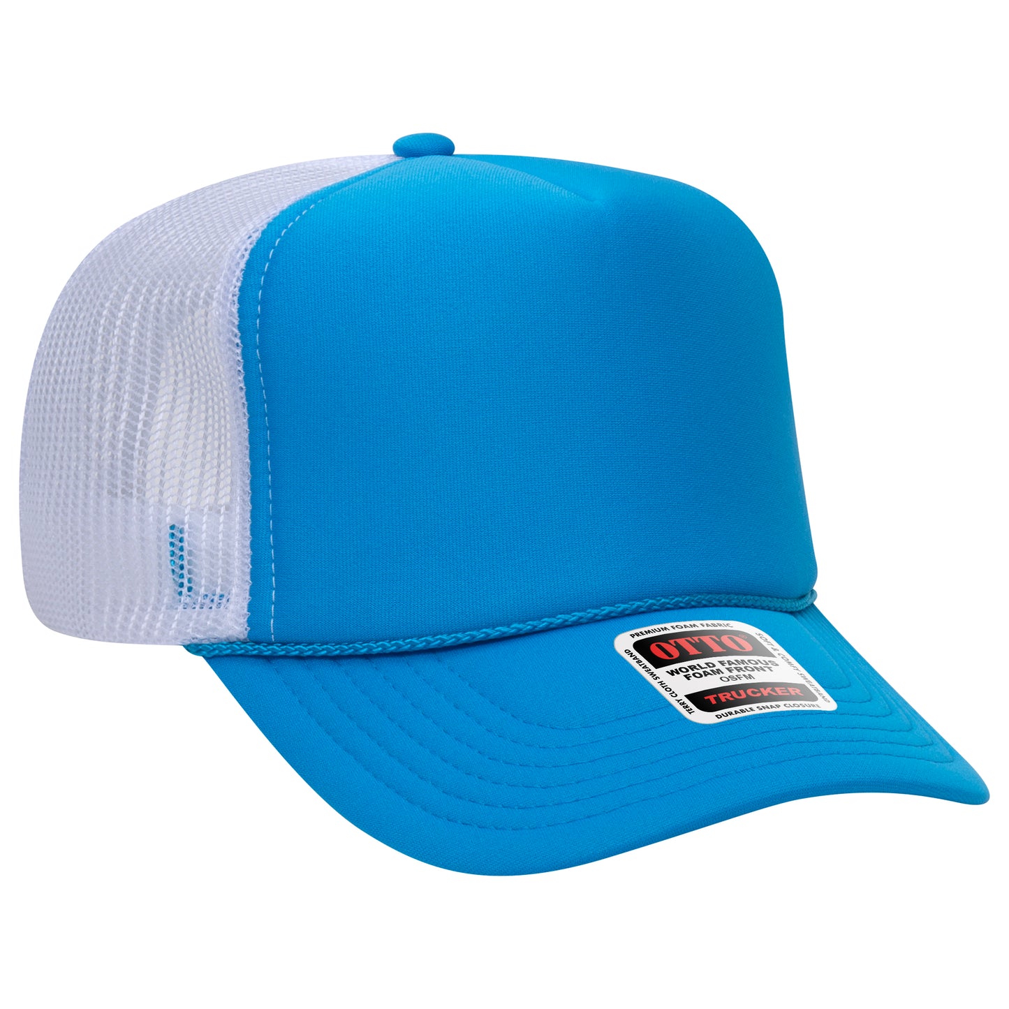 OTTO CAP® 5 Panel High Crown Mesh Back Trucker Hat