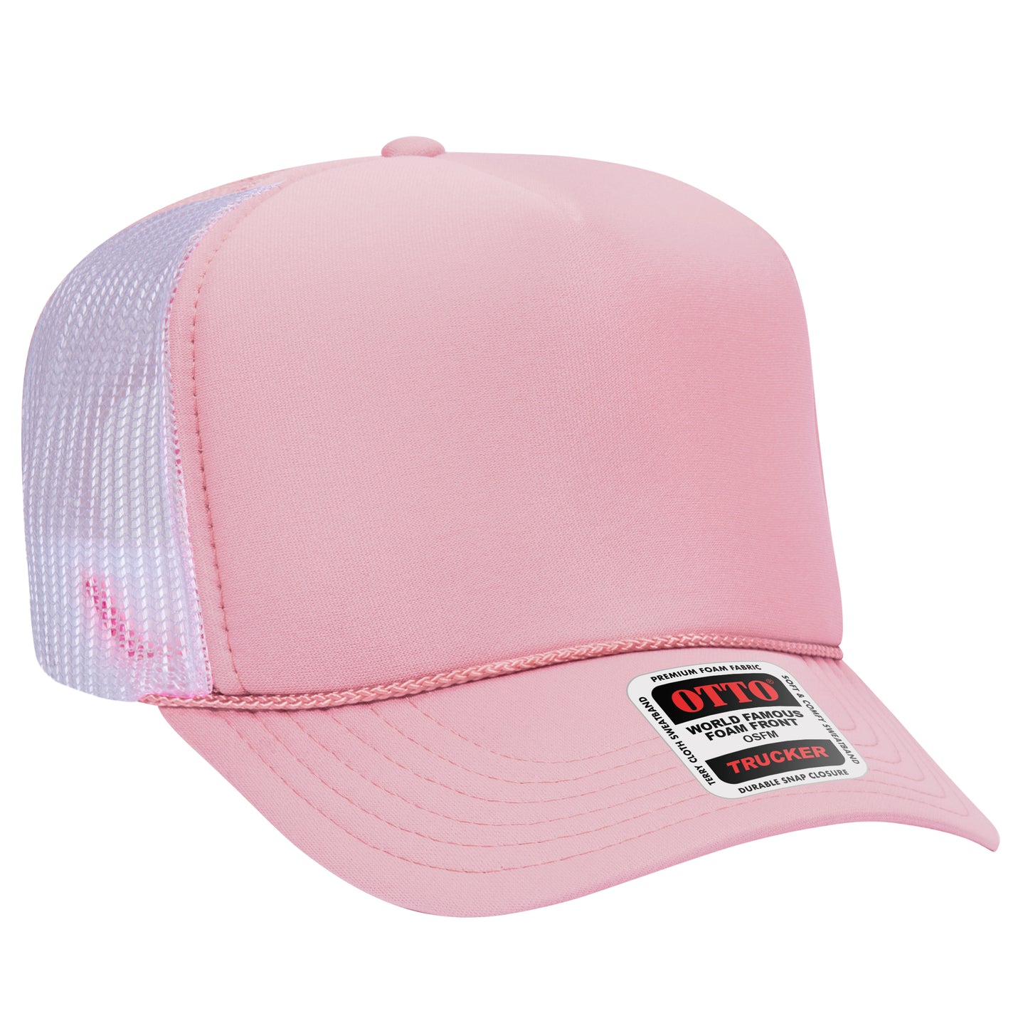 OTTO CAP® 5 Panel High Crown Mesh Back Trucker Hat