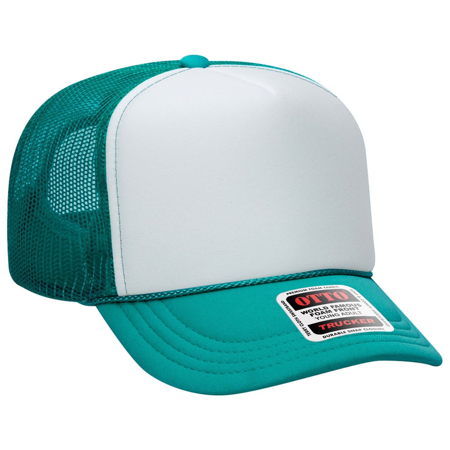 OTTO CAP® 5 Panel High Crown Mesh Back Trucker Hat
