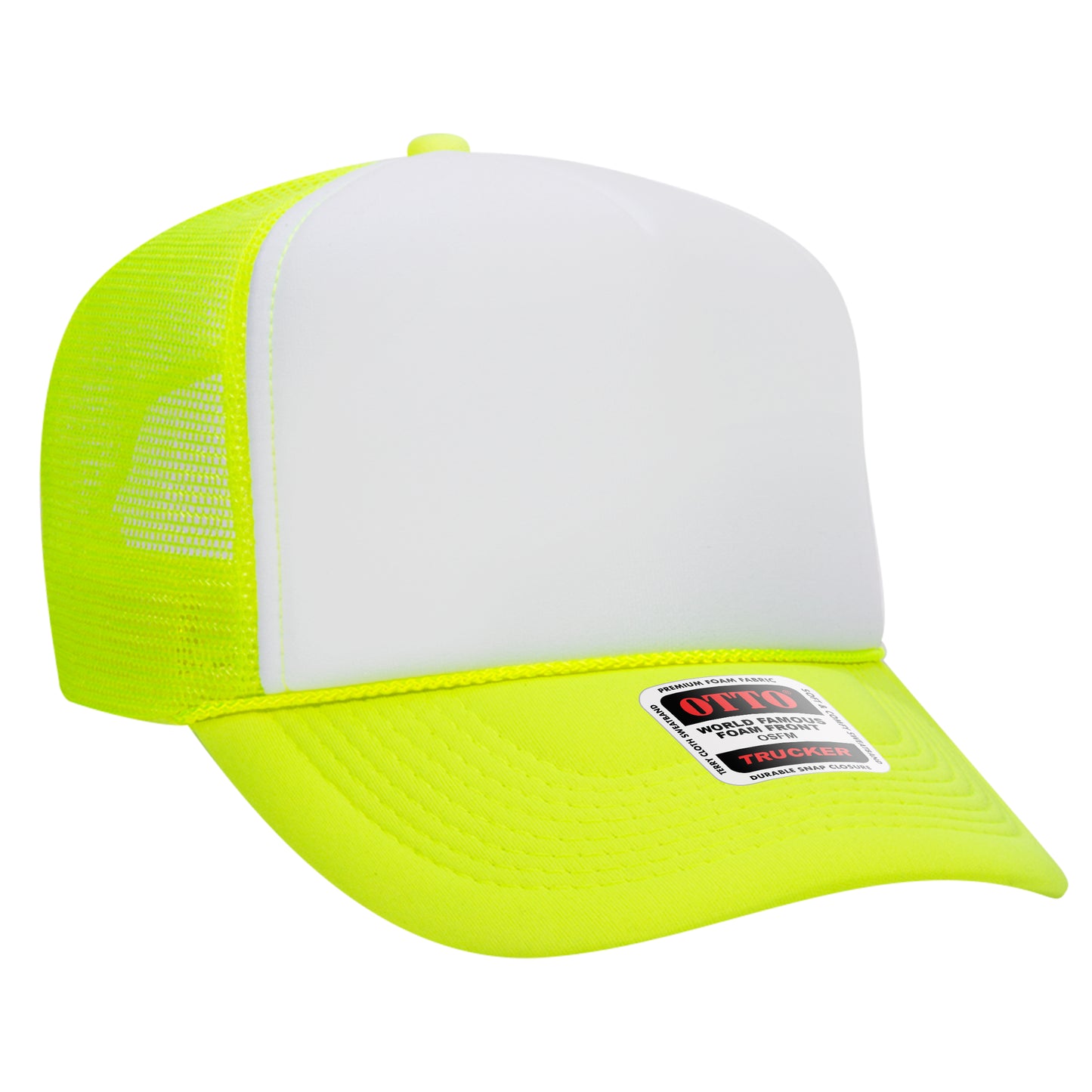 OTTO CAP® 5 Panel High Crown Mesh Back Trucker Hat