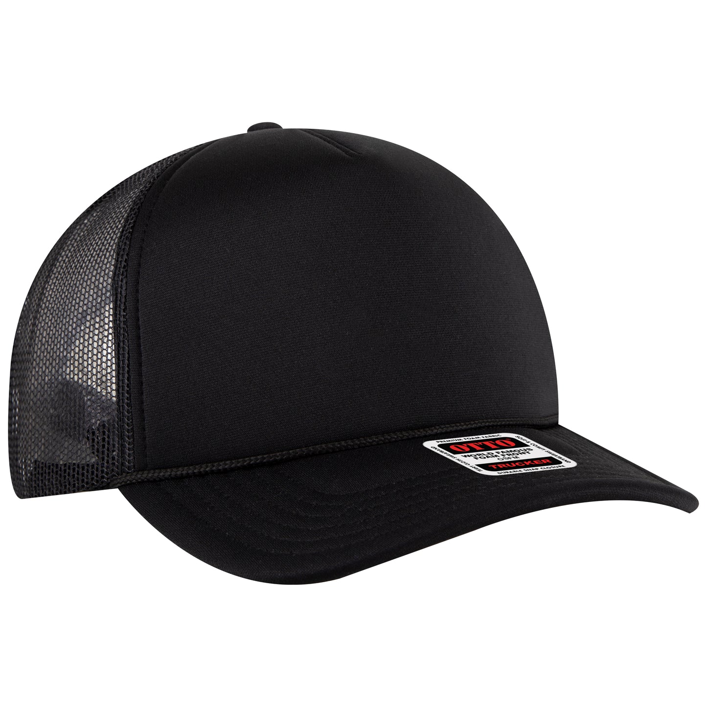 OTTO CAP® 5 Panel High Crown Mesh Back Trucker Hat