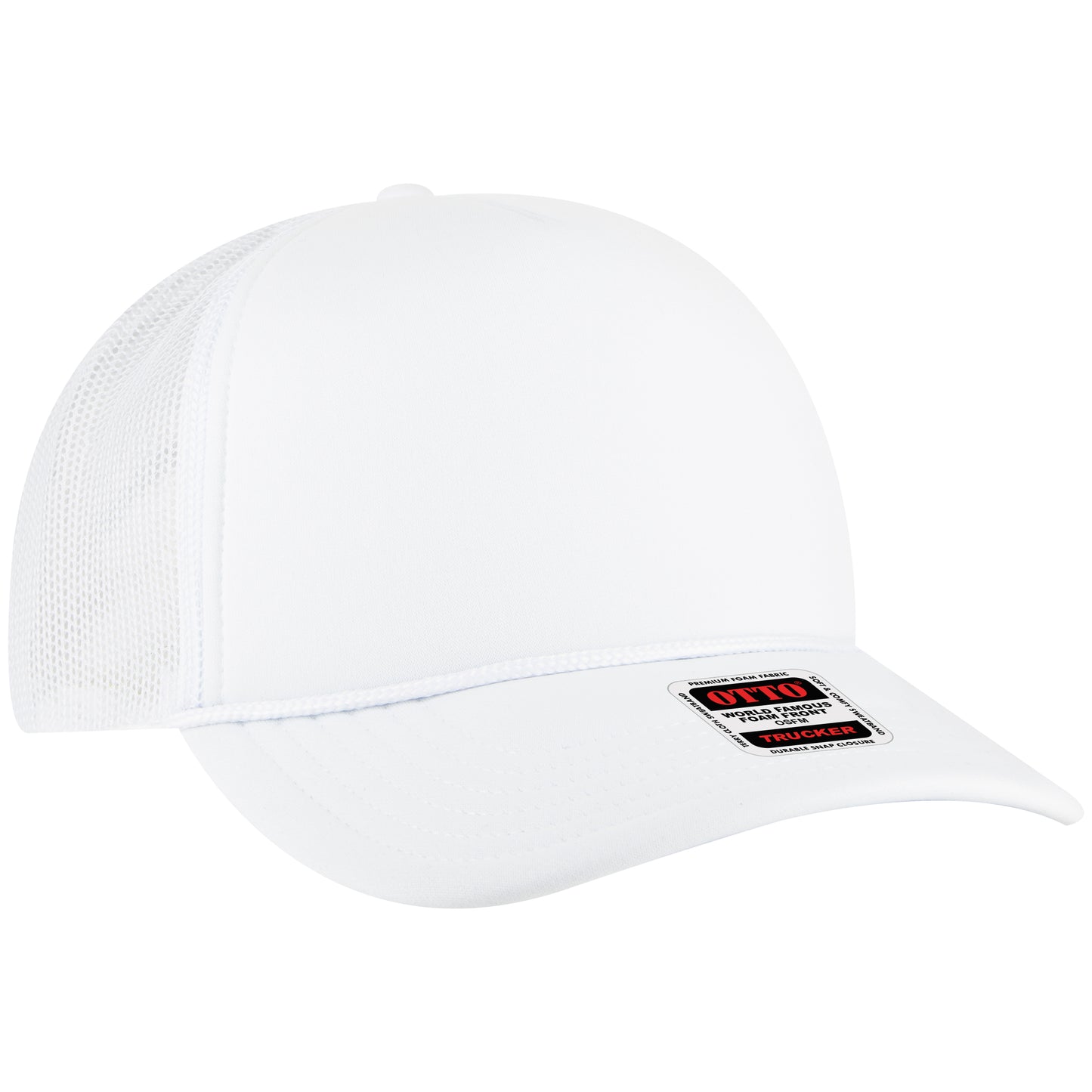 OTTO CAP® 5 Panel High Crown Mesh Back Trucker Hat
