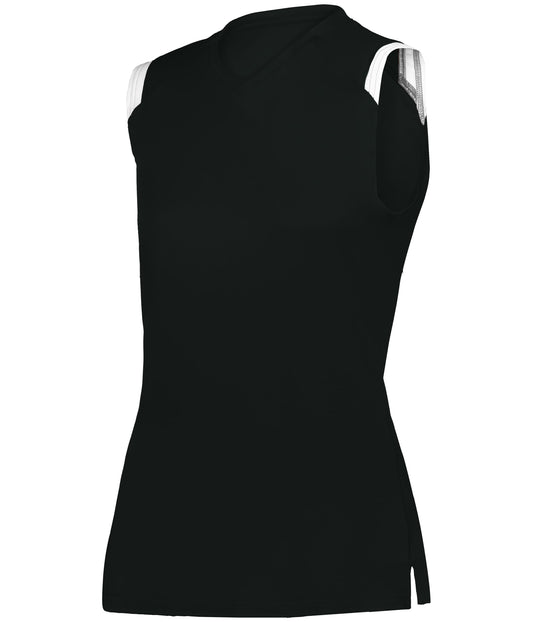 LADIES ON THE RISE SLEEVELESS SOFTBALL JERSEY